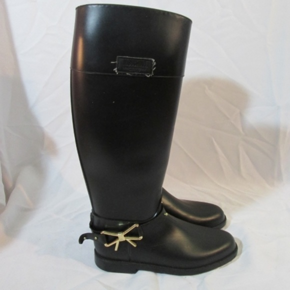 moschino wellies